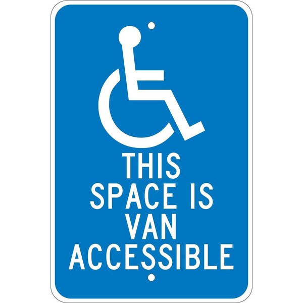 Nmc This Space Is Van Accessible Sign, TM104J TM104J - main