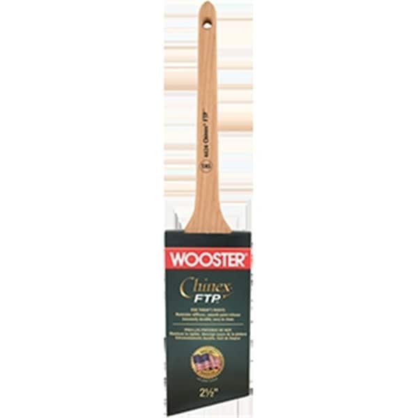 Wooster 4424 2.5 in. Chinex Ftp Thin Angle Sash Paint Brush, 6PK 71497181817 - main
