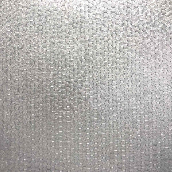 Brewster Carbon Silver Honeycomb Geometric Wallpaper 2927-42485 - main