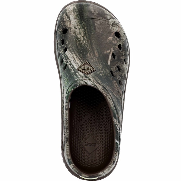 Muck Kids Muckster Clog, 8 M, Leather, 3 in H, Mossy Oak Country Dna MMLCKCDC - main