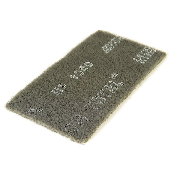 Mirka Abrasives Mirlon Total 18-118-448 18 Series Non-Woven Scuff Pad, 4-1/2 in W x 9 in L, 1500 Grit-25 pieces 18-118-448 - main