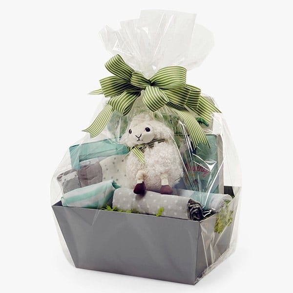 Nashville Wraps Clear Cello Basket Bags, X-Large 25x30, 50PK C2530BC - main