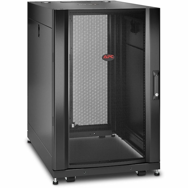 Apc NetShelter SX, Server Rack Enclosure, 18U, Black, 925H x 600W x 900D mm (TAA) AR3006 - main