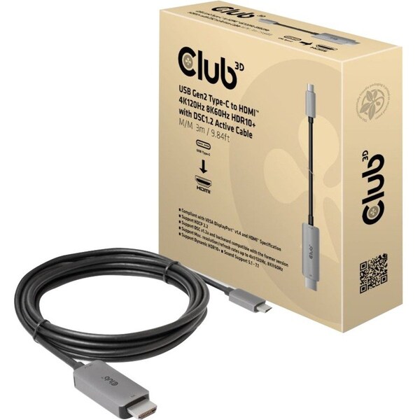 Club 3D USB TYPEC TO HDMI CABLE CAC-1587 - main