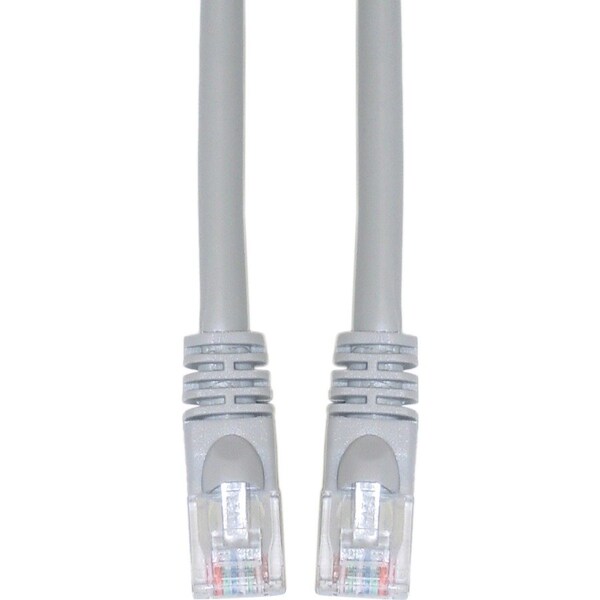 Cable Wholesale Cat6 Gray Copper Ethernet Crossover Cable, Snagless/Molded Boot, 100 foot 10X8-331HD - main