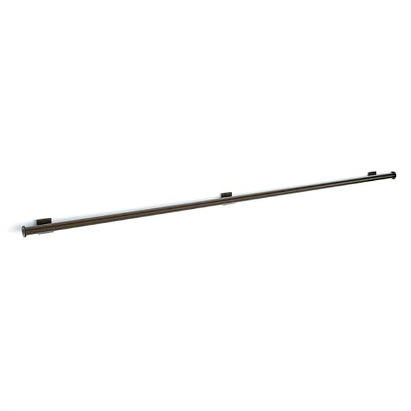Quiet Glide 6' Bronze Ladder Rail Kit for Rolling Ladder System QG.4006-202.07 - main