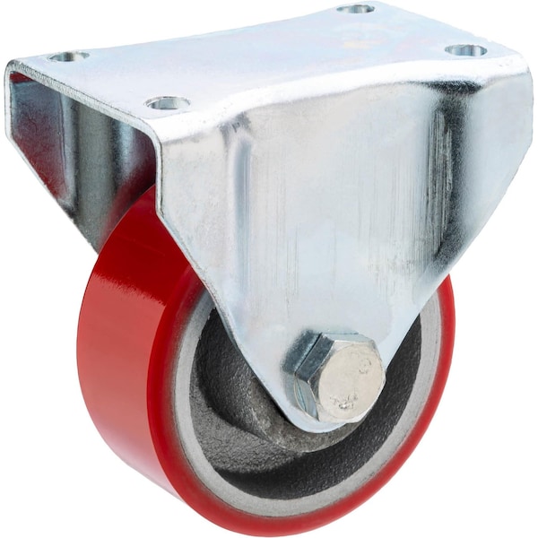 Steelex Non-Marring Polyurethane Fixed Caster D4174 - main