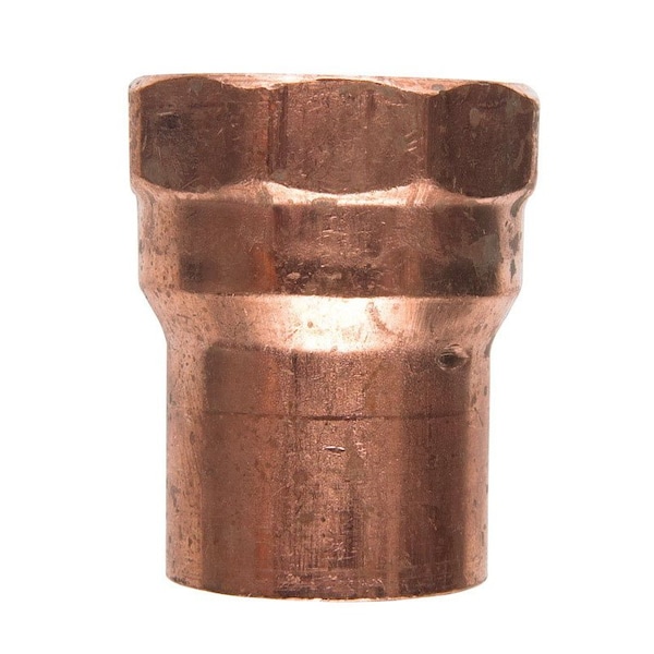 Nibco 3/4 in. Sweat X 3/4 in. D FPT Copper Female Adapter, 50PK CP-W01070J - main
