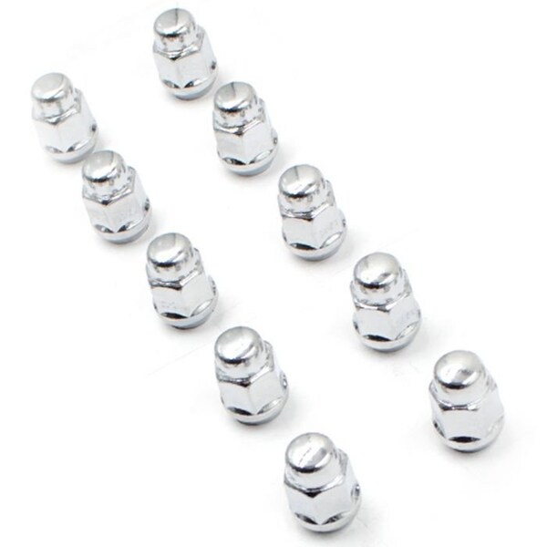 Coyote Wheel Accessories LUG NUTS 12 Millimeter x 125 Thread Size 60 Degree Conical Bulge Acorn 138 Inch Overall Length 56KX44 - main