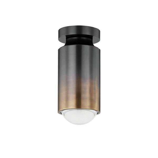 Hudson Valley Lighting Whately 1 Light Flush Mount 4.75 In. Gradient Brass 3405-GB - main