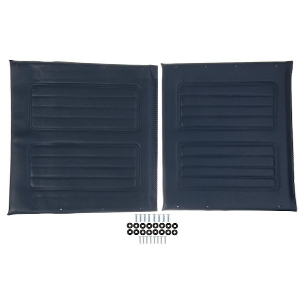 Medline Navy Upholstery Kit for 18in Wheelchairs WCA806920NVYS - main