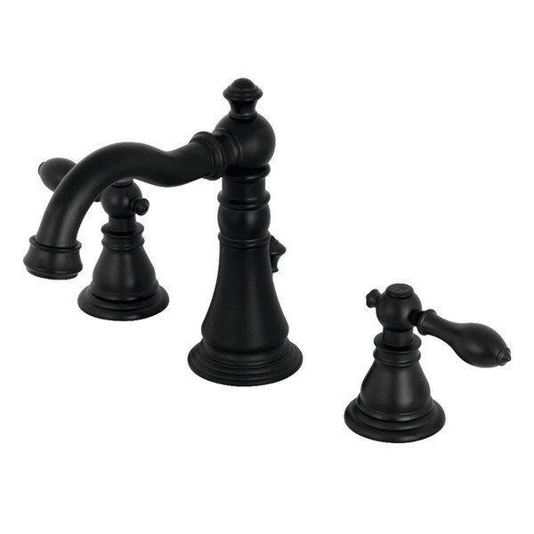 Clean Choice 8 in. Widespread Lavatory Faucet, Matte Black CL2599468 - main