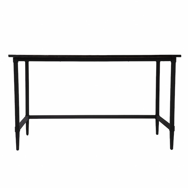 Homeroots 53" Black Writing Desk 402060 - main