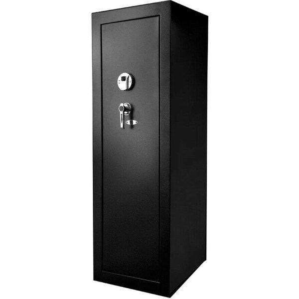 Barska Rifle & Gun Safe, Biometric Lock, 139 lbs, 9.4 cu ft, Not Rated AX11780 - main