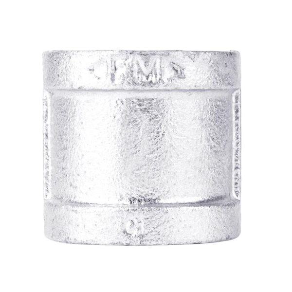 Stz Industries 1/8 in. FIP each X 1/8 in. D FIP Galvanized Malleable Iron Coupling 501786 - main