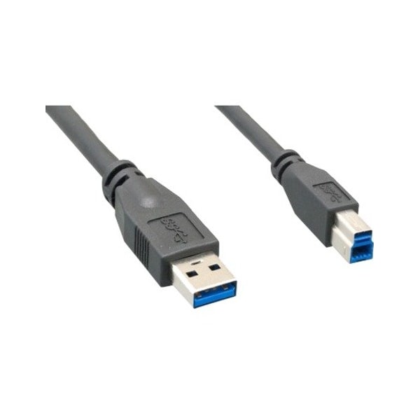 Axiom USB 3.0 Type-A to USB Type-B Cable M/M 10ft USB3ABMM10-AX - main