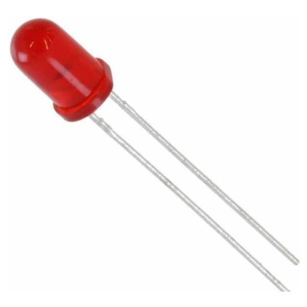 Sunled Single Color LED, Red, Diffused, T-1 3/4, 5mm XLUR12D - main