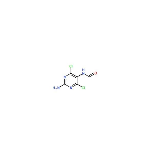 Ak Scientific 2-Amino-4, 6-dichloro-5-formamidopyrimidine (5g), CAS 171887-03-9 Q340-5g - main