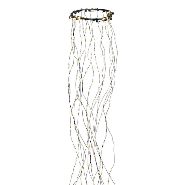 Celebrations Platinum LED Big Seed Cluster Warm White 832 ct String Christmas Lights 8 ft. 8TCSWTWA - main