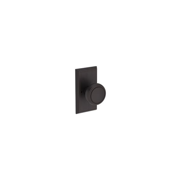 Baldwin Residential Door Knobs Privacy Reversible Venetian Bronze PVBREHFR112 - main