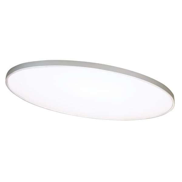 Afx Ideal, 32'' Oval LED Flush Mount, Satin Nickel PIDF3217LAJUDSN - main