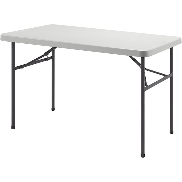 Lorell TABLE, BLWMLD, 48X30, GY LLR66657 - main