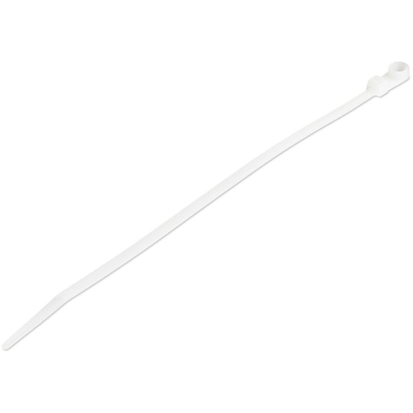 Startech.Com 8 Cable Ties w/ Mounting Hole, 100 Pack CBMZTS10N8 - main