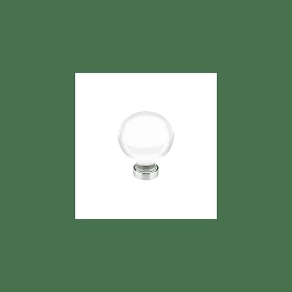 Patioplus 1 in. Bristol Cabinet Knob, Satin Nickel PA3240313 - main