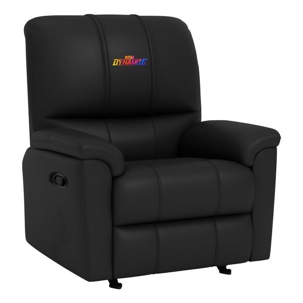 Dreamseat Rocker Recliner with All Elite Wrestling Dynamite Color Logo XZ52031CDRRBLK-PSAEW0003 - main