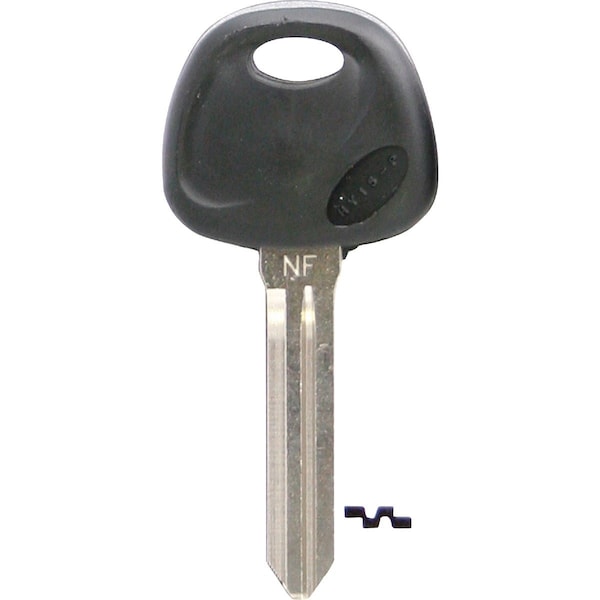 Ilco Hyundai Nickel Plated Automotive Key HY15-P / HY15P, 5PK IAJ00000812 - main