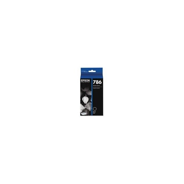 Epson DURABrite Ultra 786 Original Standard Yield Inkjet Ink Cartridge, Black T786120-S - main
