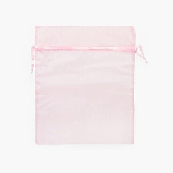 Nashville Wraps Pink Sheer Organza Bags, 12x14, 10PK B81405 - main