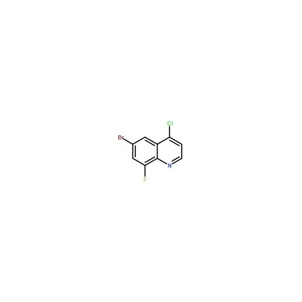 Ak Scientific 6-Bromo-4-chloro-8-fluoroquinoline (1g), CAS 1019016-66-0 Y2080-1g - main