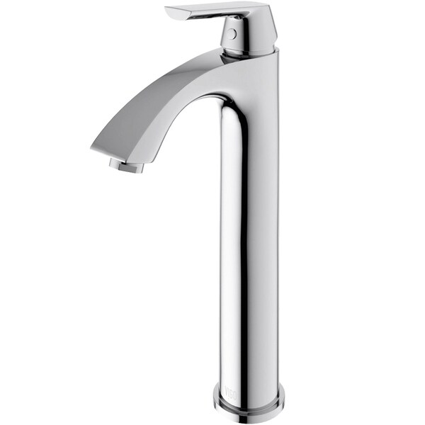 Vigo Linus Single Handle Single-Hole Bathroom Vessel Faucet in Chrome VG03013CH - main