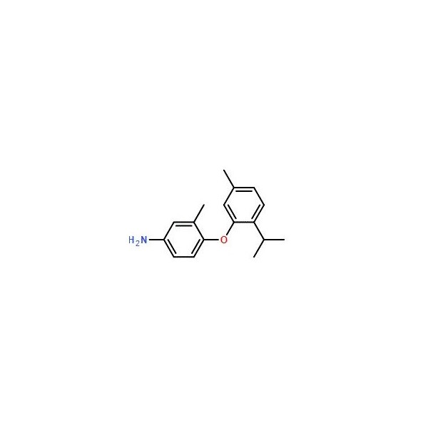 Ak Scientific 4-(2-Isopropyl-5-methylphenoxy)-3-methylaniline (250mg), CAS 946698-74-4 4040AF-250mg - main