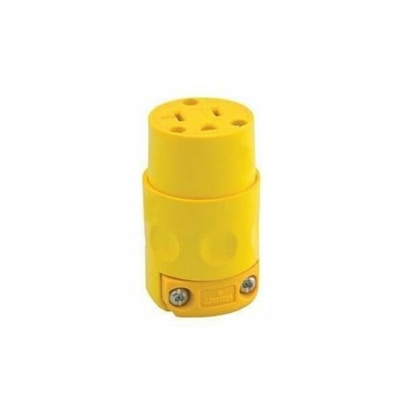Leviton Commercial Grade Connector 20 Amp, 125 Volt 520CV - main
