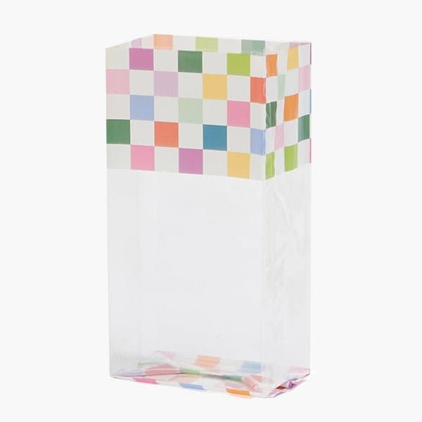 Nashville Wraps Color Block Cello Bags, 5x3x11.75, 100PK C4BCBK - main