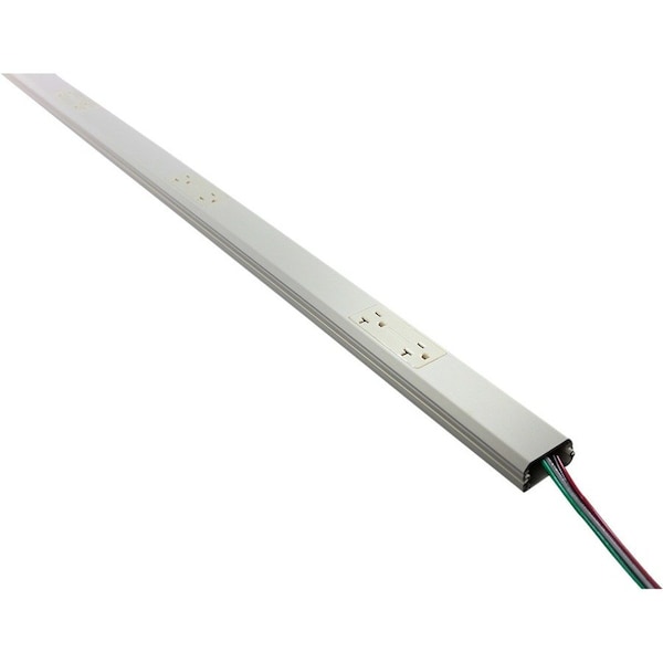 Legrand Prewired Raceway, 6 Outlets, Polyester NM24GBA612 - main