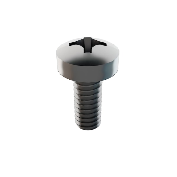 Zoro Select M2-0.40 x 5 mm Phillips Pan Machine Screw, Plain 18-8 Stainless Steel, 25 PK 31-PMP-2-5 - main