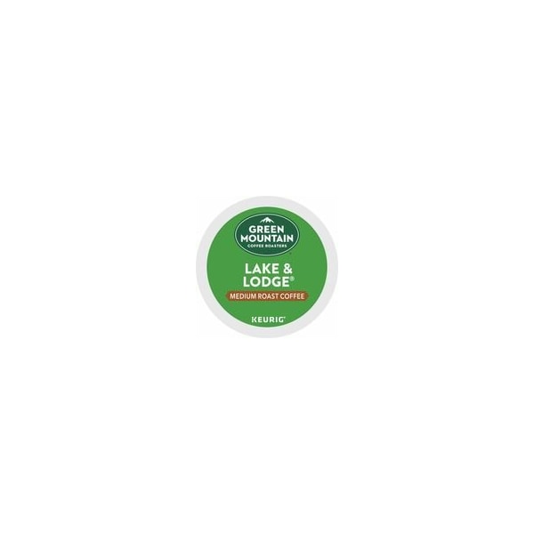 Green Mountain Coffee Roasters K-Cup Lake & Lodge Coffee, Compatible with Keurig Brewer, Regular, Medium, K-Cup, 24PK 5000359049 - main
