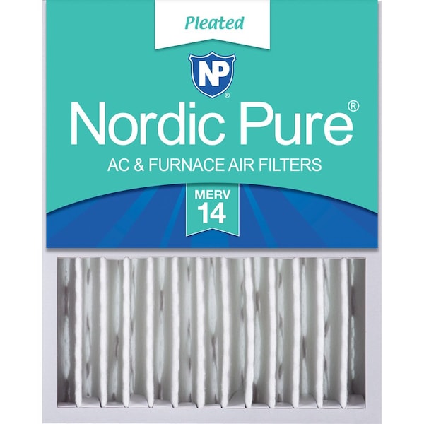 Nordic Pure 16x20x5 Pleated Air Filter, High Capacity, Electrostatically Charged Synthetic Media, MERV 14 16x20x5HM14-1 - main