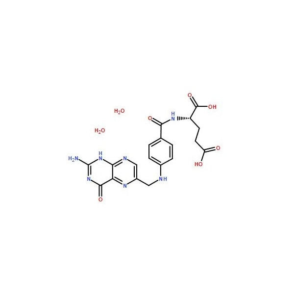 Ak Scientific Folic acid dihydrate (100g), CAS 75708-92-8 6515AF-100g - main