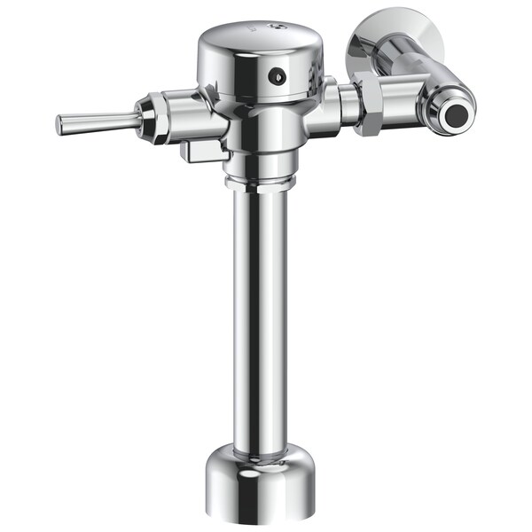 Delta Commercial 81T Manual Exposed Water Closet Flush Valve With Center Cover Bumper In Chrome 81T201-5 - main