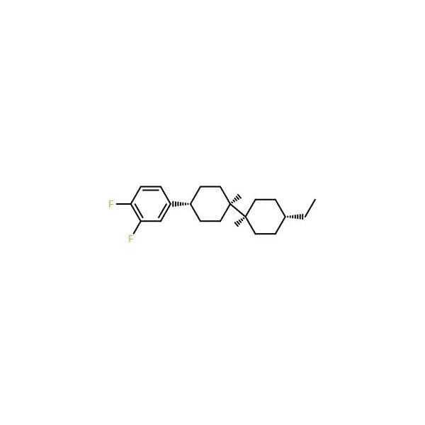 Ak Scientific trans-4-(3, 4-Difluorophenyl)-trans-4'-ethylbicyclohexane (1g), CAS 118164-50-4 2970AA-1g - main