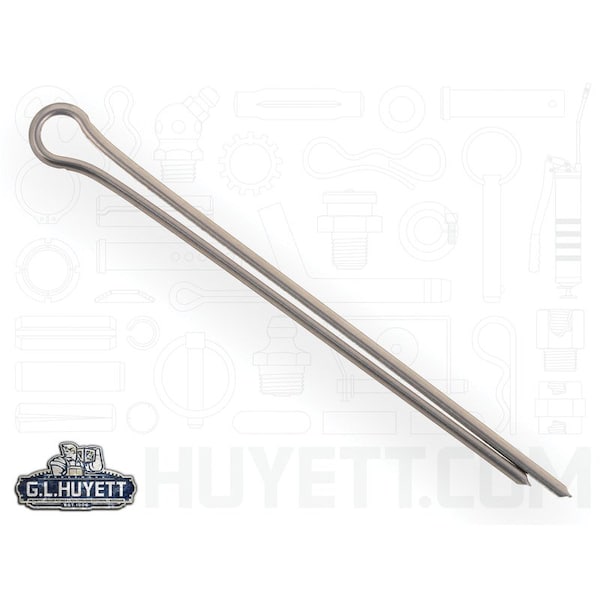 Huyett Cotter Pin, 300 Stainless Steel, 0.094 in Dia x 1.500 in Effective Length CPS-093-1500 - main