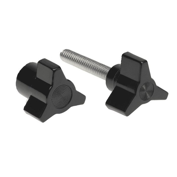 Davies Three Prong Clamp Knob, 1/4-20 Thread Size, 0.50"L, GP Phenolic 3025AS - main