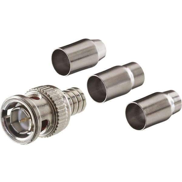 Triplett Coaxial Connector, BNC Male, 1" Size, PK10 301-00-75TP - main