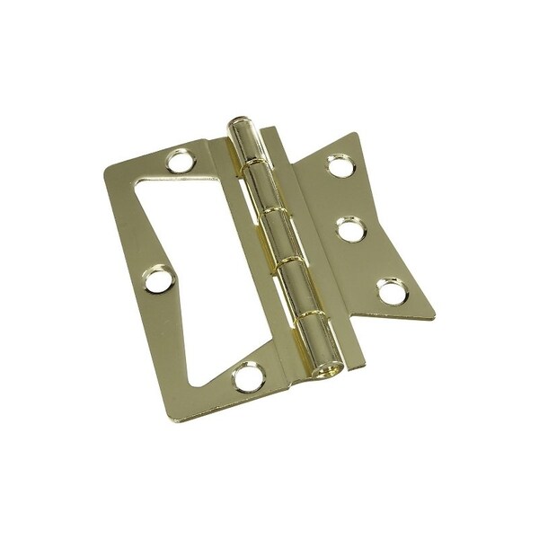 National Hardware Door Hinge, Steel, Brass, Tight Pin, Surface Mounting N244-806 - main