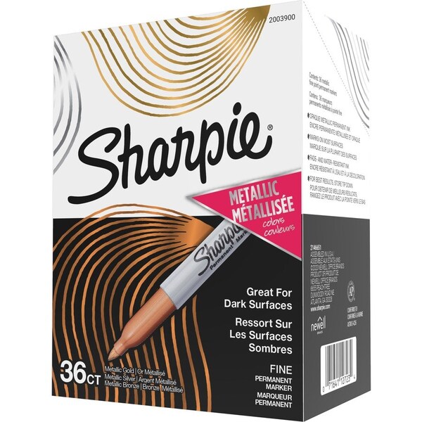 Newell Brands Permanent Marker, Capped, Single Tip, PK36 SAN2003900 - main