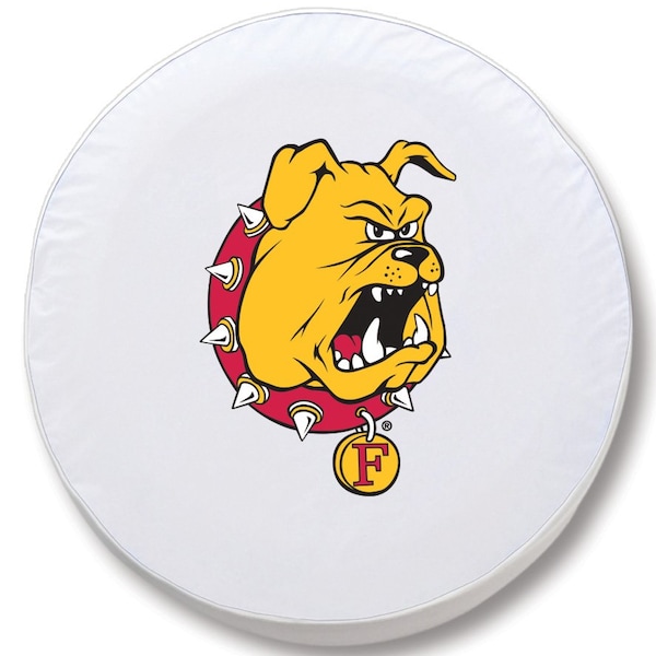Holland Bar Stool Co 29 x 8 Ferris State Tire Cover TCFFerrStWT - main